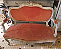 wonderful old French sofa / canape